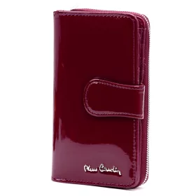   Pierre Cardin 07 SHINY 116 bordó női bőr pénztárca 9,5 x 16,5 cm