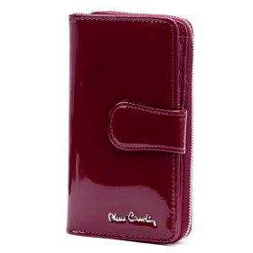   Pierre Cardin 07 SHINY 116 bordó női bőr pénztárca 9,5 x 16,5 cm