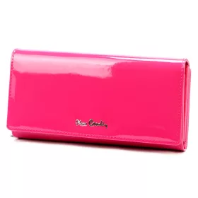   Pierre Cardin 07 SHINY 121 magenta női bőr-rostbőr pénztárca 19,5 x 10 cm