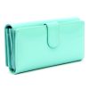 Pierre Cardin 07 SHINY 121 türkiz női bőr-rostbőr pénztárca 19,5 x 10 cm