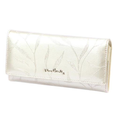 Pierre Cardin 02 LEAF 100 krém női bőr pénztárca 18.5 x 10 x 3 cm