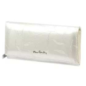   Pierre Cardin 02 LEAF 106 krém női bőr pénztárca 19 x 10 x 3 cm