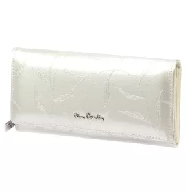   Pierre Cardin 02 LEAF 106 krém női bőr pénztárca 19 x 10 x 3 cm