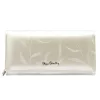 Pierre Cardin 02 LEAF 106 krém női bőr pénztárca 19 x 10 x 3 cm