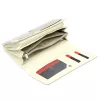 Pierre Cardin 02 LEAF 106 krém női bőr pénztárca 19 x 10 x 3 cm