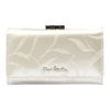 Pierre Cardin 02 LEAF 108 krém női bőr pénztárca 14.5 x 8.5 x 3 cm