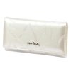 Pierre Cardin 02 LEAF 114 krém női bőr pénztárca 17.5 x 9.5 x 3.3 cm