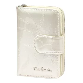   Pierre Cardin 02 LEAF 115 krém női bőr pénztárca 9.5 x 13 x 3.3 cm