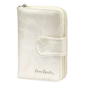   Pierre Cardin 02 LEAF 115 krém női bőr pénztárca 9.5 x 13 x 3.3 cm