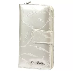   Pierre Cardin 02 LEAF 116 krém női bőr pénztárca 9.5 x 17 x 3.3 cm