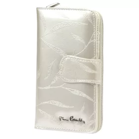   Pierre Cardin 02 LEAF 116 krém női bőr pénztárca 9.5 x 17 x 3.3 cm