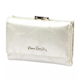  Pierre Cardin 02 LEAF 117 krém női marhabőr pénztárca 12.5 x 8 x 3.5 cm