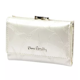   Pierre Cardin 02 LEAF 117 krém női marhabőr pénztárca 12.5 x 8 x 3.5 cm