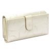 Pierre Cardin 02 LEAF 122 krém női lakkbőr pénztárca 19.5 x 10 x 4 cm