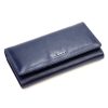 Pierre Cardin 06 ITALY 100 navy női bőr pénztárca 18.5 x 9.5 x 3.5 cm