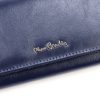 Pierre Cardin 06 ITALY 100 navy női bőr pénztárca 18.5 x 9.5 x 3.5 cm