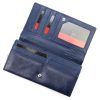 Pierre Cardin 06 ITALY 106 navy női bőr pénztárca 19 x 9.8 x 3.5 cm