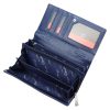 Pierre Cardin 06 ITALY 106 navy női bőr pénztárca 19 x 9.8 x 3.5 cm