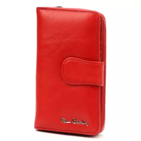   Pierre Cardin 06 ITALY 116 piros női bőr pénztárca 9.5 x 16.5 x 3.8 cm