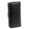 Pierre Cardin 06 ITALY 116 fekete női bőr pénztárca 9.5 x 16.5 x 3.8 cm
