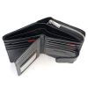 Pierre Cardin 06 ITALY 116 fekete női bőr pénztárca 9.5 x 16.5 x 3.8 cm