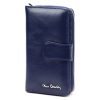 Pierre Cardin 06 ITALY 116 navy női bőr pénztárca 9.5 x 16.5 x 3.8 cm