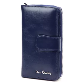   Pierre Cardin 06 ITALY 116 navy női bőr pénztárca 9.5 x 16.5 x 3.8 cm