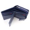 Pierre Cardin 06 ITALY 116 navy női bőr pénztárca 9.5 x 16.5 x 3.8 cm