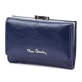  Pierre Cardin 06 ITALY 117 navy női bőr pénztárca 12 x 8.5 x 3 cm