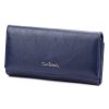 Pierre Cardin 06 ITALY 121 navy női bőr pénztárca 19 x 10.5 x 4 cm