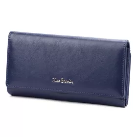   Pierre Cardin 06 ITALY 121 navy női bőr pénztárca 19 x 10.5 x 4 cm