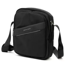  Pierre Cardin 8158 ALAN06 fekete férfi oldaltáska, válltáska 23 x 28 x 9 cm