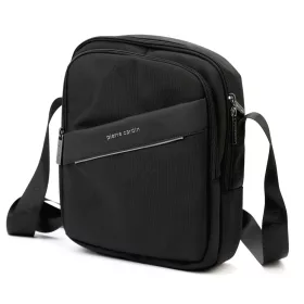   Pierre Cardin 8158 ALAN06 fekete férfi oldaltáska, válltáska 23 x 28 x 9 cm