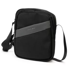   Pierre Cardin 8158 ALAN06 szürke férfi oldaltáska, válltáska 23 x 28 x 9 cm