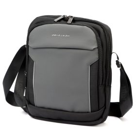   Pierre Cardin 8154 ALAN06 szürke férfi oldaltáska, válltáska 24 x 29 x 9 cm
