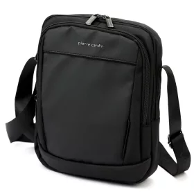   Pierre Cardin 8150 ALAN06 fekete férfi oldaltáska, válltáska 25 x 29 x 8 cm