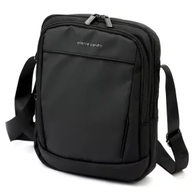   Pierre Cardin 8150 ALAN06 fekete férfi oldaltáska, válltáska 25 x 29 x 8 cm