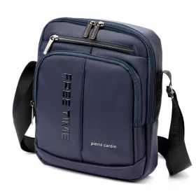   Pierre Cardin 8131 ALAN06 sötétkék férfi övtáska 24 x 29 x 10 cm