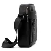 Pierre Cardin 8024 ALAN06 fekete  férfi oldaltáska, válltáska 25 x 28 x 8 cm
