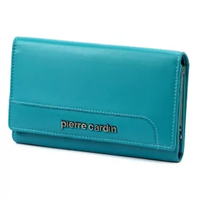   Pierre Cardin TILAK131 455 türkiz női bőr pénztárca 16 x 9,5 cm