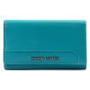 Pierre Cardin TILAK131 455 türkiz női bőr pénztárca 16 x 9,5 cm
