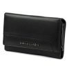 Pierre Cardin TILAK131 455 fekete női bőr pénztárca 16 x 9,5 cm