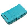 Pierre Cardin TILAK130 2202 türkiz női bőr pénztárca 9,5 x 17 cm