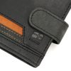 Nordee HVAL N992L fekete férfi bőr pénztárca 13.3 x 10 x 2.5 cm