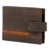 Nordee HVAL N992L barna férfi bőr pénztárca 13.3 x 10 x 2.5 cm