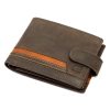 Nordee HVAL N992L barna férfi bőr pénztárca 13.3 x 10 x 2.5 cm