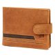 Nordee HVAL N992L konyak férfi bőr pénztárca 13.3 x 10 x 2.5 cm