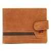 Nordee HVAL N992L konyak férfi bőr pénztárca 13.3 x 10 x 2.5 cm