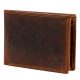 Nordee UGLE N992 barna bőr férfi pénztárca 13x9.8x2.8 cm