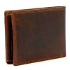 Nordee UGLE N992 barna bőr férfi pénztárca 13x9.8x2.8 cm